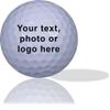 GBM Personalized 12 White Golf Balls and 100 Custom Golf Tees - Add Photo, Logo or Text view 4