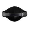 Combat Corner 8 Muay Thai Belly Pad | Boxing Muay Thai MMA Kickboxing Training Kick Shield Rib Guard Body Protector | Black (White Stripe) | Small view 4