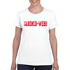 LS01 - Gardner-Webb Bulldogs Basic Block Womens T-Shirt - X-Large - White view 4