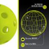 Franklin Sports X-26 Pickleballs - Indoor - 3 Pack - USAPA Approved - Optic view 2