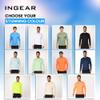 INGEAR Men's Long Sleeve Running Shirt, Quick Dry, Lightweight Rash Guard, Fishing Shirt, Sun Protection UPF 50+ Sizes S-3X (Navy Blue, XX-Large) view 4