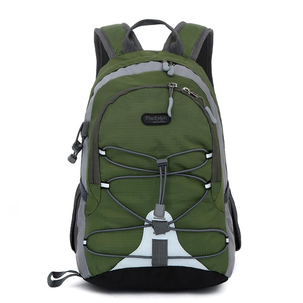10L Small Hiking Backpack for Kids Ages 3-6 Girls Boys Under 4 feet, Mini Waterproof Outdoor Sport Travel Camping Daypack (Army Green)