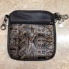 Hip Bag Dark Brown Leather Copper Colored Embellished Crossbody Concealed Carry Purse Cell Phone Case Saddle USA view 1