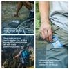 P&G Purifier of Water Portable Water Purifier Packets. Emergency Water Filter Purification Powder Packs for Camping, Hiking, Backpacking, Hunting, and Traveling. (12 Packets) view 2