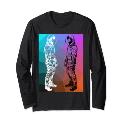 Astronaut Space EDM Long Sleeve T-Shirt