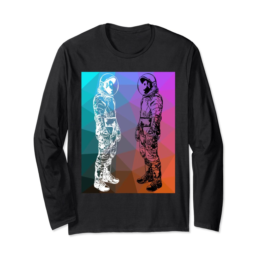 Astronaut Space EDM Long Sleeve T-Shirt