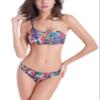 Letuwj Women's Green Leaf Push Up Swimsuit XXXXL Red Floret view 1