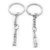 1 Item Metal Keychain Keyring Key Tags Chains Rings Jewelry Bag Charms Y2SV6 Bell Tower view 1