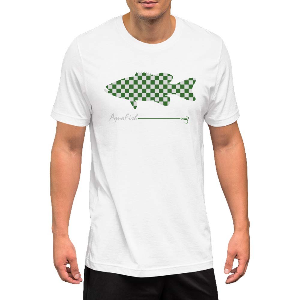 AquaFish Apparel - Bass Graphic Tees for Men | Premium Short Sleeve Fish Graphic T-Shirt