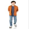 Amazon Essentials Hoodies - Boys' Blue Zip-Up Sweatshirt, Medium, Fleece view 4