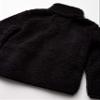 Amazon Essentials Girls' Sherpa Fleece Quarter-Zip Jackets, Black, Small view 2