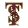 Collegiate NCAA Car Decal Made from Premium Weatherproof Vinyl (Texas State TS - Maroon) view 1