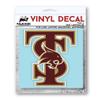 Collegiate NCAA Car Decal Made from Premium Weatherproof Vinyl (Texas State TS - Maroon) view 4