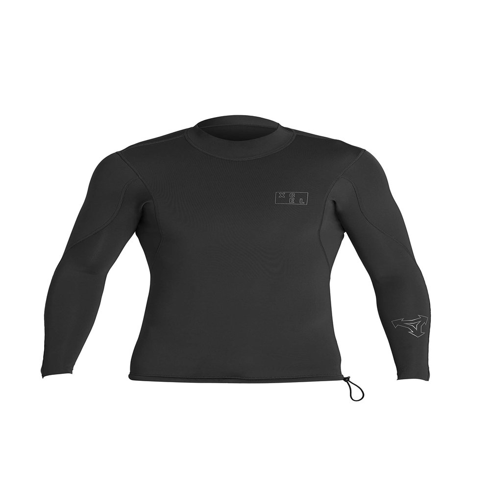 Xcel Wetsuits Men's Axis L/s Jacket 2/1mm Spring 19, Black, 3XL