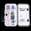BESPORTBLE Waterproof Fishing Hooks Lures Baits Storage Box Case Fish Tackle Accessories - Grey view 2