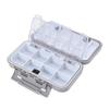 BESPORTBLE Waterproof Fishing Hooks Lures Baits Storage Box Case Fish Tackle Accessories - Grey view 3