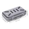 BESPORTBLE Waterproof Fishing Hooks Lures Baits Storage Box Case Fish Tackle Accessories - Grey view 4