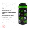 Minecraft Atlantic All Mob Heads Drinks Bottle | Eco Freindly BPA-free Plastic School Water Bottle with Removable straw, spills Proof | fan | Officially Merch 450ML view 4