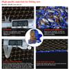 Drasry 1/2 Saltwater Fishing Cast Net for Bait Trap with Lead Sinkers Fish Throw Net. Size 3ft/4ft/5ft/6ft/7ft/8ft/9ft Radius Freshwater Nets (Tire Lines Cast Net, 7FT(210cm) Radius) view 4