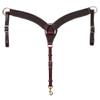 Cowboy Tack 2in Spider Stamp Breast Collar Rosewoo view 1