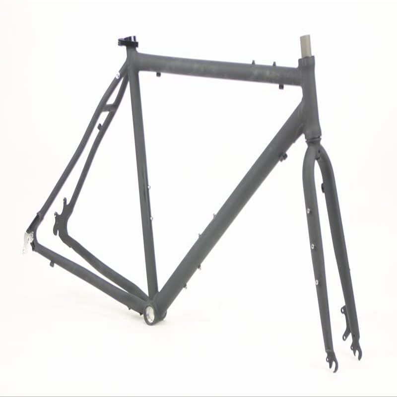 Motobecane Gravel Super Road Cyclocross Disc Brake Aluminum Road Bike Frame and Fork 58cm fits Most Cyclist 6' to 6'2"