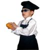 CHEFSKIN Chef Hat Black Twill Fully Adjustable Adult Size (Children) view 4