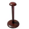 GLOBALEXPORTSHUB Wooden Helmet Stand Display Stand for Medieval Helme Foldable Red Stand Armor vg