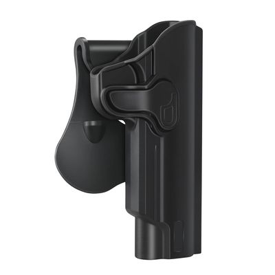 1911 Holster for Colt 1911, Kimber 1911, S&W 1911, Taurus 1911, Remington 1911 R1, Sig 1911, Ruger SR1911, GSG 1911, 1911 Paddle Holster, 360 Adjustable OWB Holster - Right Handed