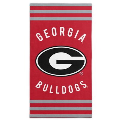 Northwest NCAA Georgia Bulldogs Unisex-Adult Beach Towel, 30" x 60", Stripes