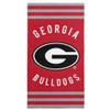 Northwest NCAA Georgia Bulldogs Unisex-Adult Beach Towel, 30" x 60", Stripes