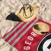 Northwest NCAA Georgia Bulldogs Unisex-Adult Beach Towel, 30" x 60", Stripes view 3