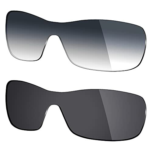 Mryok 2 Pair Polarized Replacement Lenses for Oakley Antix Sunglass - Options