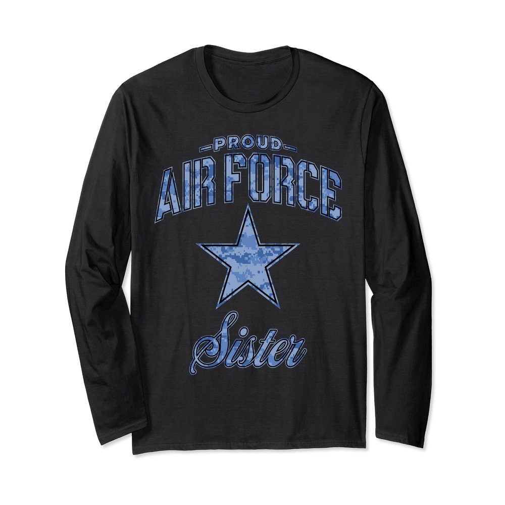 Air Force Sister Shirt (Camo)