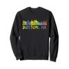 Boston Massachusetts Sweatshirt Skyline Paint Splash Sweats view 1