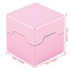 Alomejor Mini Cue Tip Chalk Holder Billiard Cue Chalk Holder Magnetic Chalk Holder Chalks Carrier Case(Rose Gold) view 2