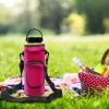 Orchidtent 40oz Neoprene Water Bottle Carrier Bag Pouch Cover, Insulated Water Bottle Holder Adjustable Padded Shoulder Strap - Great for Stainless Steel, Glass, or Plastic Bottles by Hydro Flask view 4