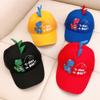 Children Cartoon Dinosaur Baseball Cap Casual Cut Sun Hats for Boys Girls view 2