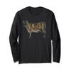 Beef Steak Cow Butcher Cut Chart Long Sleeve T Shirt view 1