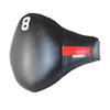 Combat Corner 8 Muay Thai Belly Pad | Boxing Muay Thai MMA Kickboxing Training Kick Shield Rib Guard Body Protector | Black (Red Stripe) | Small view 2