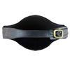 Combat Corner 8 Muay Thai Belly Pad | Boxing Muay Thai MMA Kickboxing Training Kick Shield Rib Guard Body Protector | Black (Red Stripe) | Small view 4