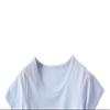 JWWN Little Girls Princess Nightgrown Summer Sleepwear Kids Short Sleeve Pajama Dresses (Blue,6T) view 2