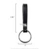 Set of 2 Leather Skirt Chaser Dress Hike Medieval Renaissance Fair Costume Hook Belt Ring view 3