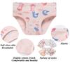 Boboking Girls Soft Cotton Panties Little Girls Briefs Toddler Underwear (Pack of 6) 10yrs White Light-pink view 2