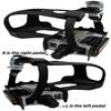 YBEKI Pro-Grade Spin Bike Pedals with Toe Clips & 4D Adjustable Straps - 9/16" Alloy Spindle for Mountain Road Bikes/Peloton/Schwinn/Sunny Bikes | 500lb Load Capacity + 12-Month Warranty view 4