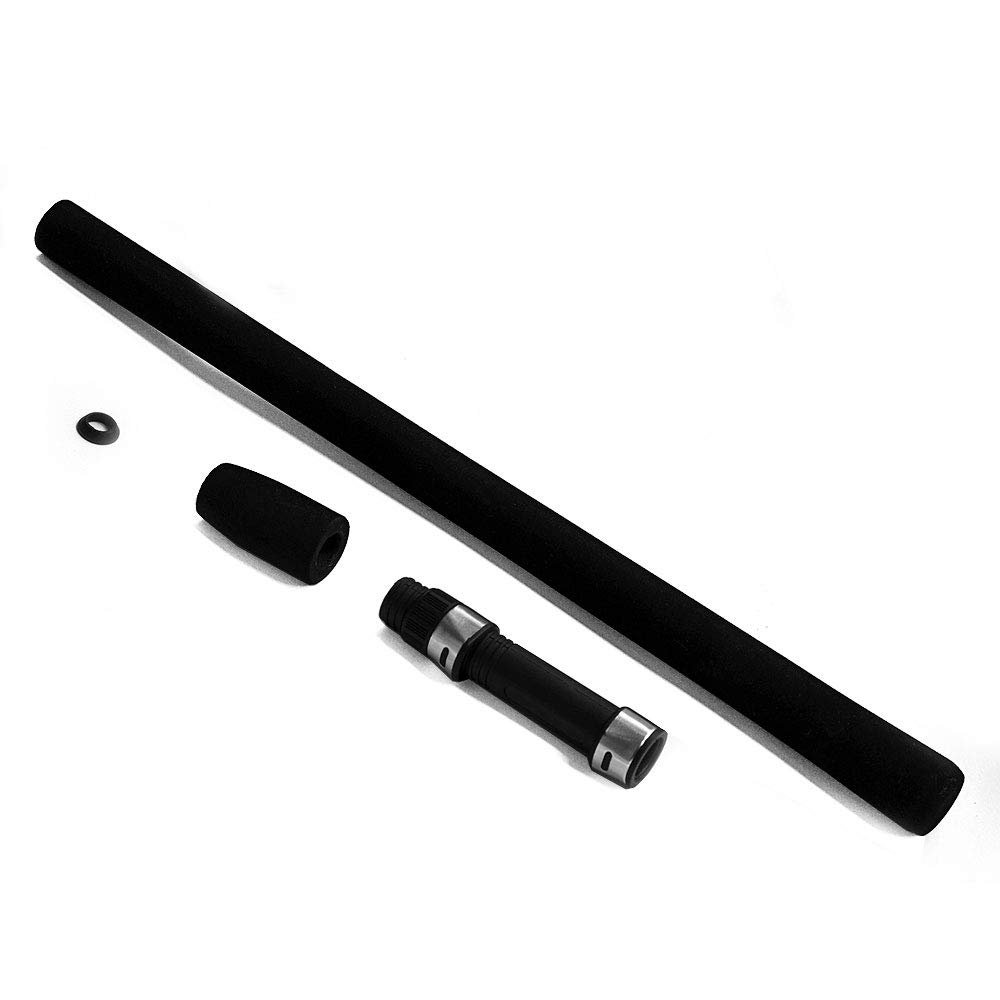 MNFT EVA Fishing Rod Handle with Reel Seat DIY EVA Foam Spinning Fishing Rod Handle Grips for Rod Building or Repair (Size#16 5 Set)