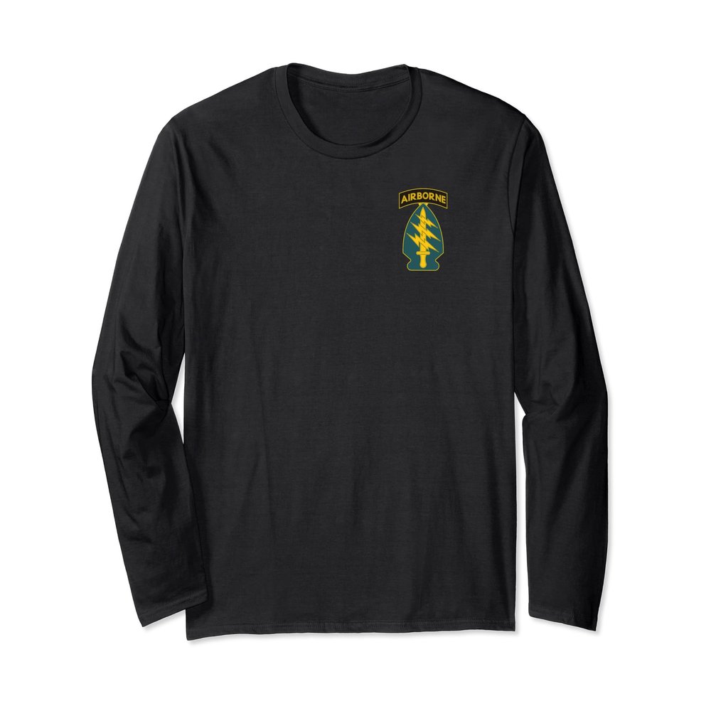 1st Special Forces US Army Airborne SF Long Sleeve T Shirt