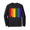 Middletown CT LGBTQ Gay Pride Rainbow Long Sleeve T-Shirt view 1