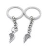 50 Items Metal Keychain Keyring Key Tags Chains Rings Jewelry Bag Charms XX2H1 Angel Cupid Wing view 1