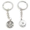 1 Item Metal Keychain Keyring Key Tags Chains Rings Jewelry Bag Charms J5DP1 Gemini Tag view 1