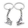 5 Items Metal Keychain Keyring Key Tags Chains Rings Jewelry Bag Charms OE0Y3 Sled Santa Claus view 1